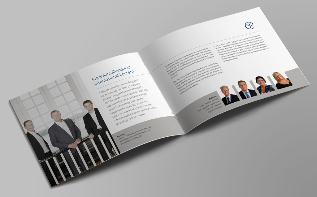Design af profilbrochure